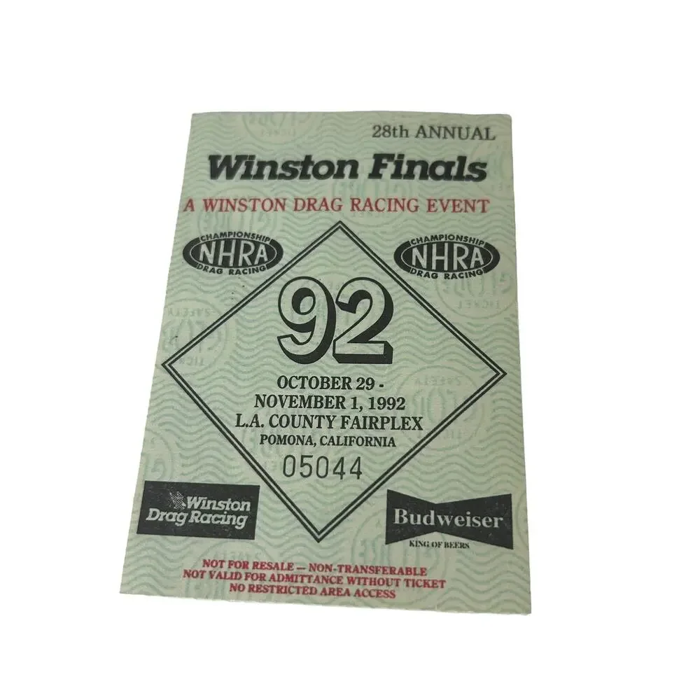 NHRA vtg 92